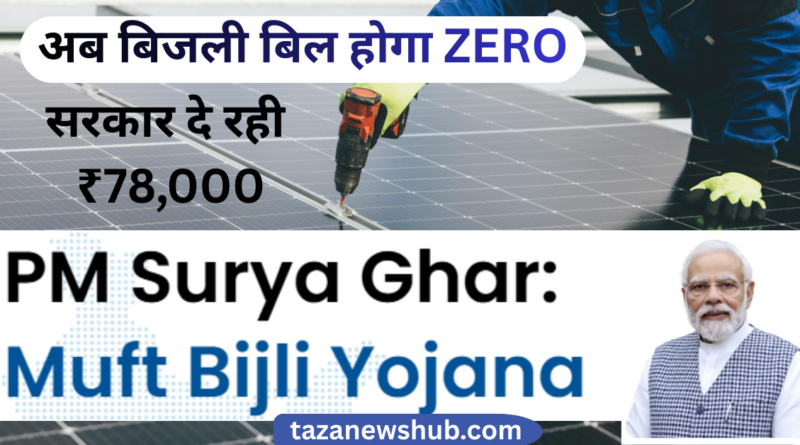 PM Surya Ghar Muft Bijli Yojana Registration, Subsidy and Apply Online Step by Step Guide