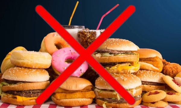 Say no to junk food sugar level ko kam karne ke liye